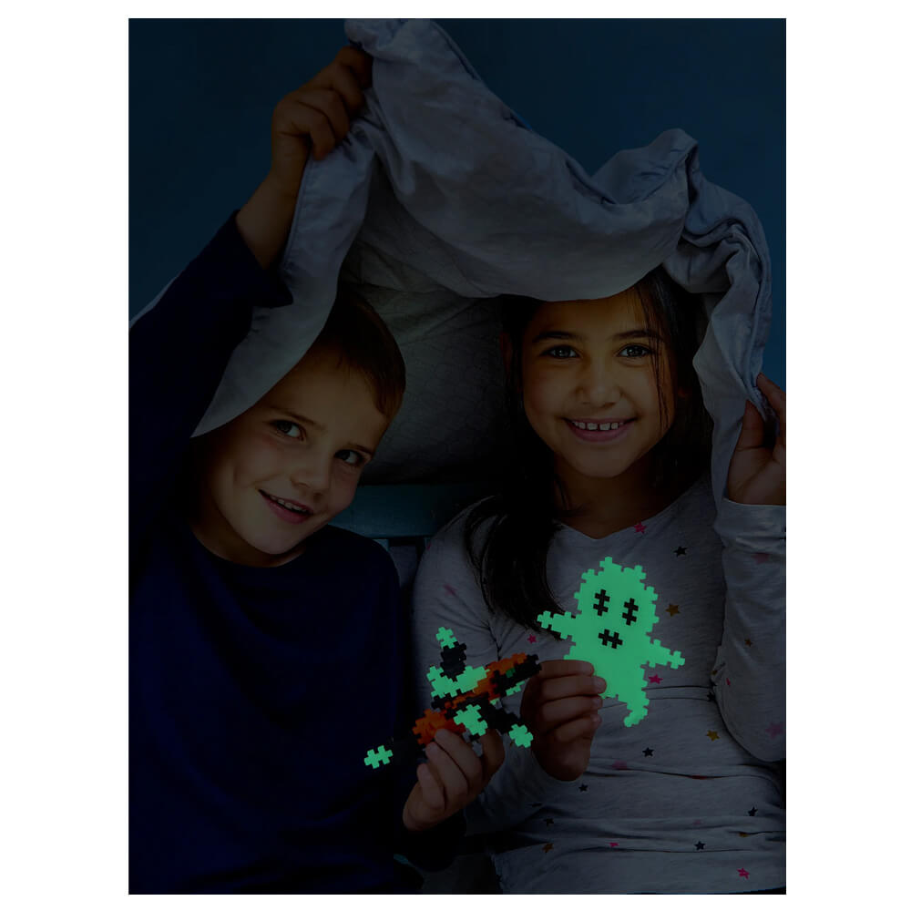Plus Plus Glow Colourmix - 100 Pieces